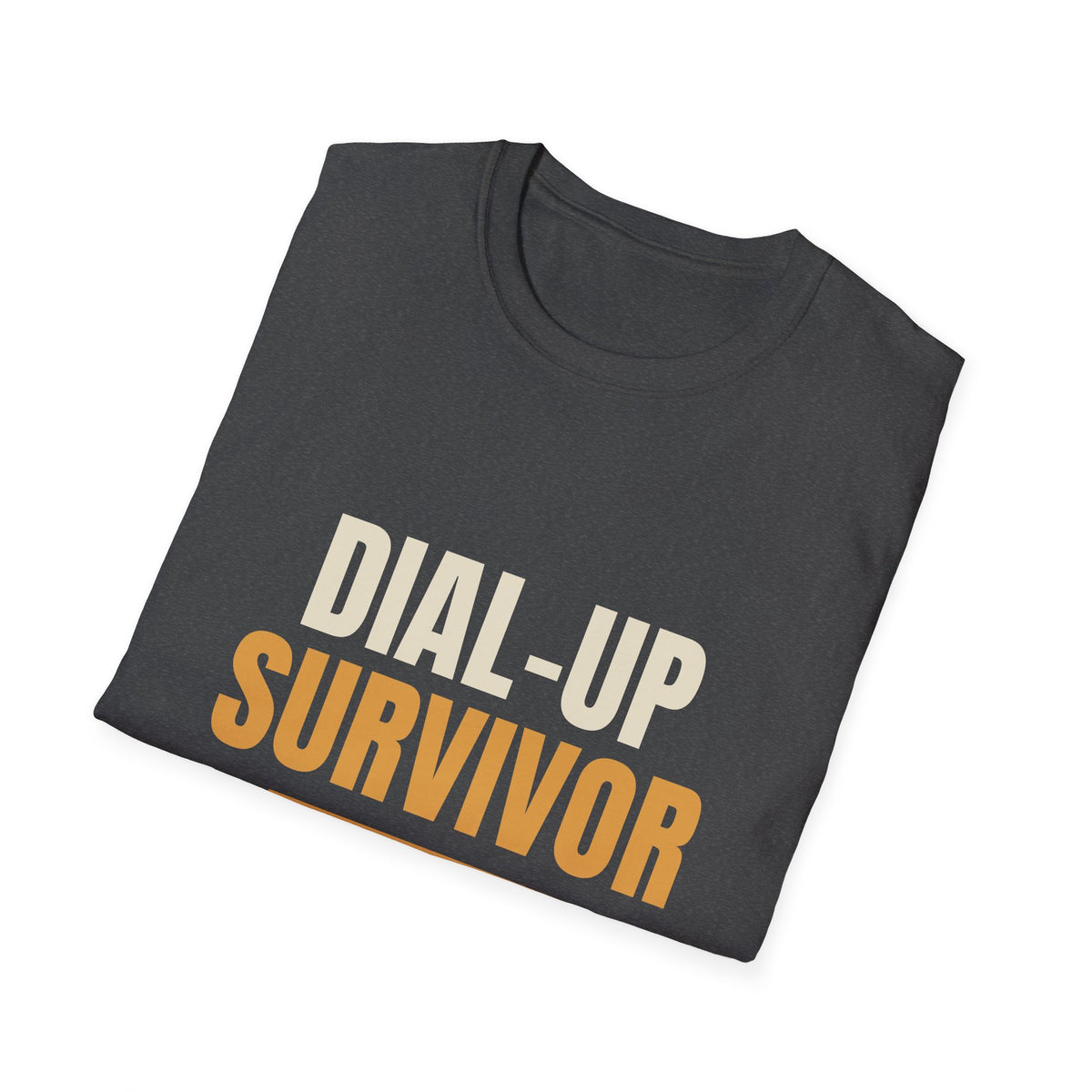 Dial-Up Survivor - Funny Gen X Nostalgia T-Shirt