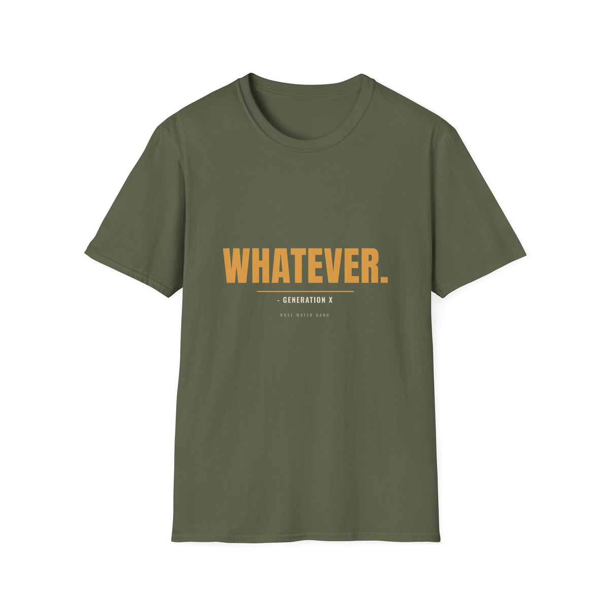Whatever Generation X - Funny Sarcastic Gen X Tee